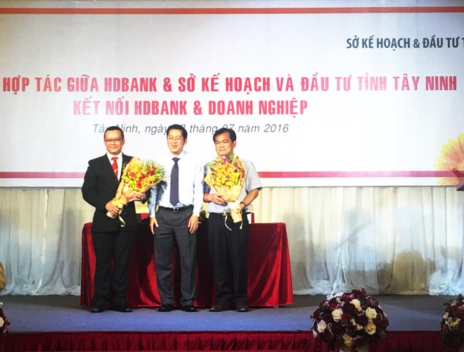 HDBank ký hợp tác với Sở kế hoạch và Đầu tư Tây Ninh
