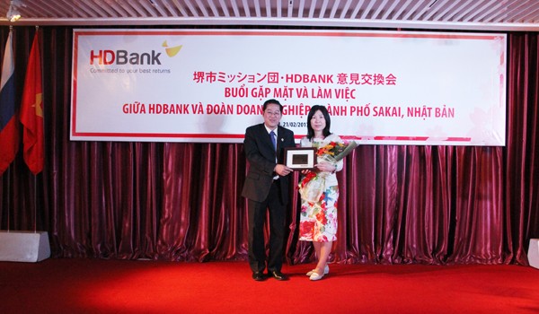 HDBank gặp gỡ và làm việc với 12 doanh nghiệp của Nhật Bản