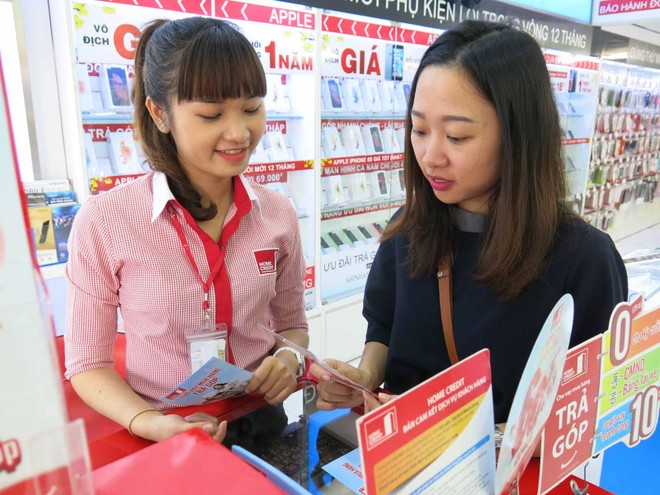Tại Việt Nam, 100 khách hàng nữ vay tiền mua hàng điện máy điện tử thì có 84 là để mua điện thoại