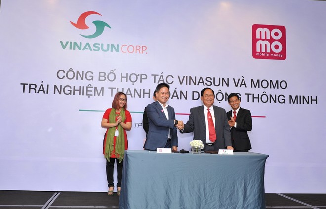 Vinasun bắt tay hợp tác với MoMo