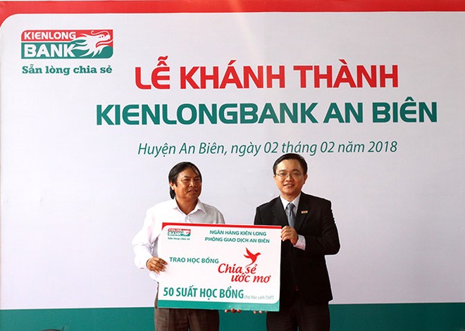 Kienlongbank khánh thành 2 trụ sở mới tại tỉnh Kiên Giang