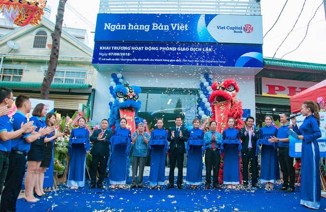 Ngân hàng Bản Việt mở mới liên tiếp 5 điểm giao dịch