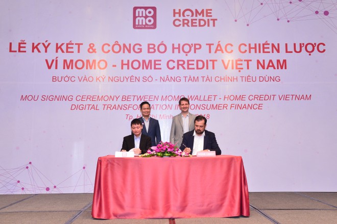 Ví Momo và Home Credit Việt Nam ký hợp tác chiến lược