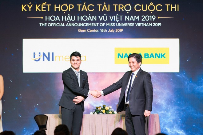 Nam A Bank đồng xuyên suốt cuộc thị hoa hậu hoàn vũ Việt Nam 2019