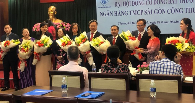 HĐQT nhiệm kỳ mới của Saigonbank ra mắt cổ đông