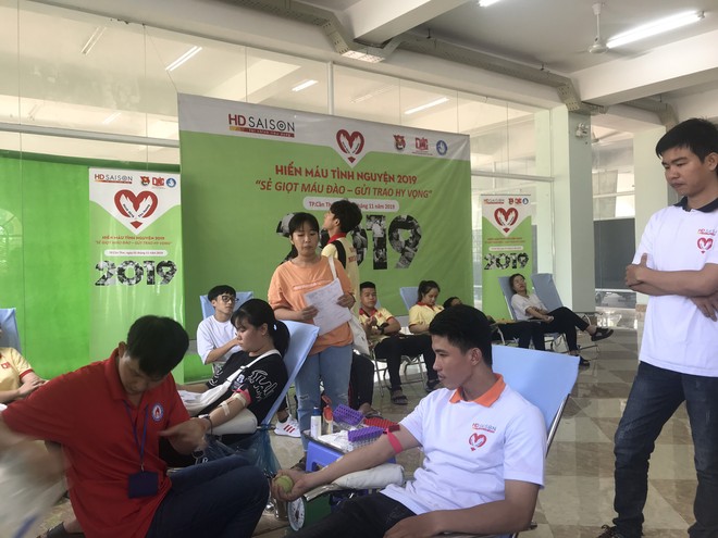 Hơn 600 tình nguyện viên tham gia Ngày hội hiến máu HD SAISON tại Cần Thơ