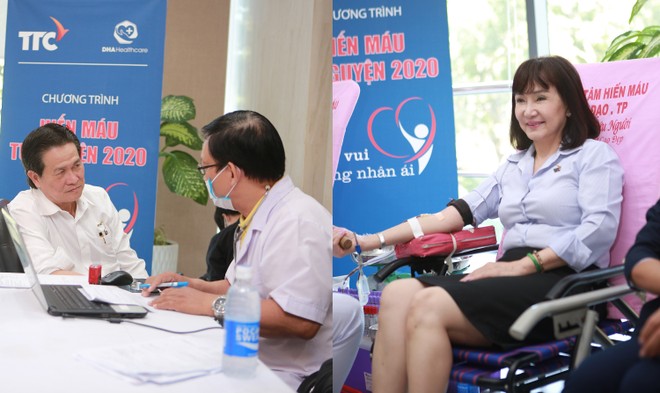 Chương trình nhận được sự quan tâm và tham gia hiến máu của ông Đặng Văn Thành - Chủ tịch Tập đoàn và bà Huỳnh Bích Ngọc - Phó Chủ tịch Thường trực Tập đoàn, hai Nhà sáng lập của Tập đoàn TTC.