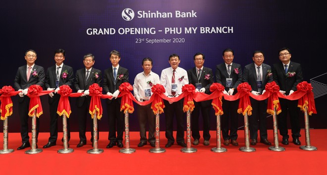 Ngân hàng Shinhan khai trương chi nhánh Phú Mỹ