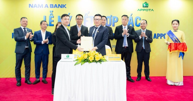 Nam A Bank bắt tay Ví điện tử Appotapay