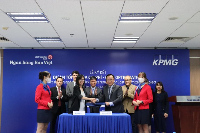 Ngân hàng Bản Việt hợp tác KPMG triển khai dự án "tối ưu hóa chi phí"