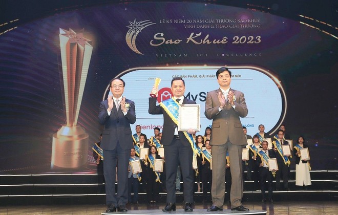 Sản phẩm MyShop của KienlongBank được vinh danh tại giải thưởng Sao Khuê 2023