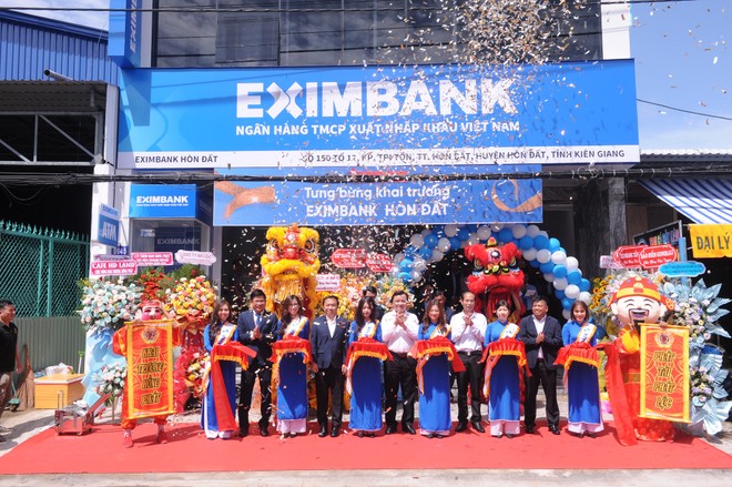 Eximbank khai trương trụ sở mới tại Hòn Đất, tỉnh Kiên Giang
