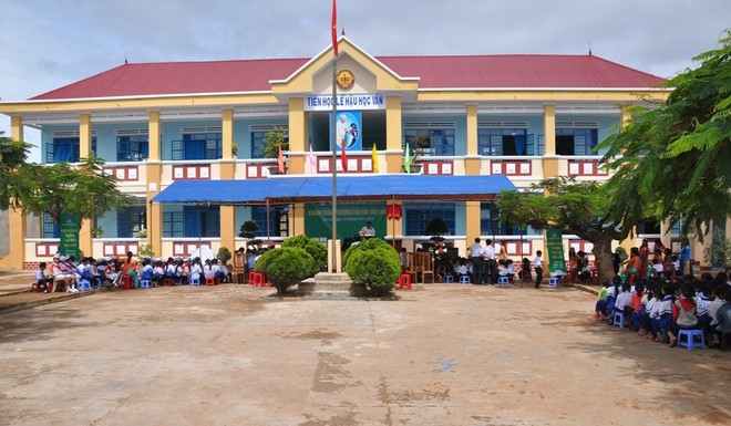 DPM khánh thành trường tiểu học Sơn Lang, tỉnh Gia Lai