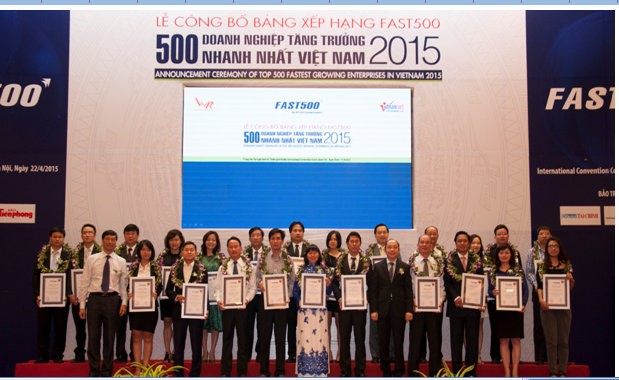Lễ công bố bảng xếp hạng FAST500 năm 2015