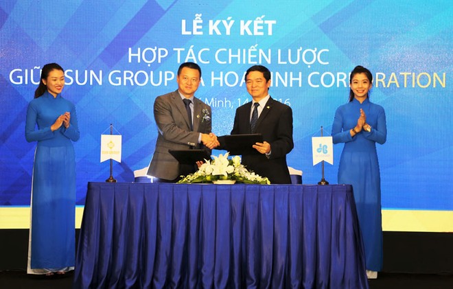 Sun Group và Hòa Bình ký hợp tác chiến lược