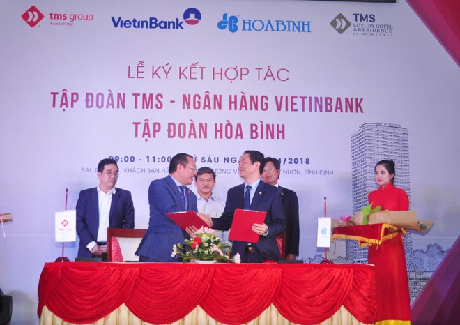 HBC ký hợp đồng 280 tỷ đồng thi công TMS Luxury Hotel & Residence Quy Nhon.  