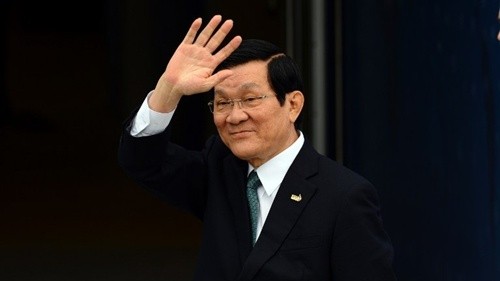Chủ tịch nước Trương Tấn Sang. Ảnh: AFP.