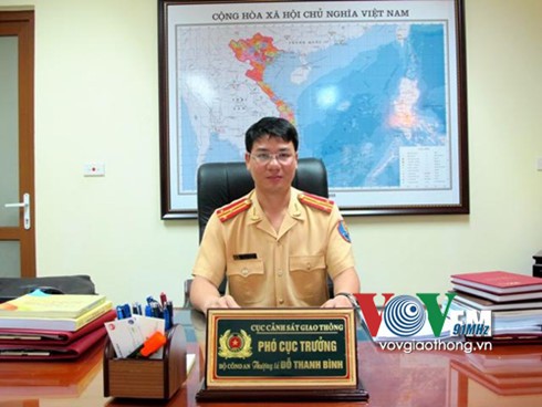 Thượng tá Đỗ Thanh Bình - Phó Cục trưởng Cục CSGT trả lời phỏng vấn