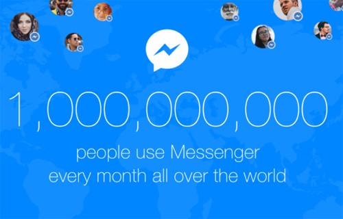 Ứng dụng chat Facebook Messenger cán mốc 1 tỷ người dùng