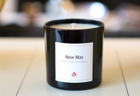 Với nến thơm New Mac, khách hàng sẽ không phải mất quá nhiều tiền để có thể được ngửi thấy mùi thơm của những chiếc máy tính Mac lần đầu được mở hộp