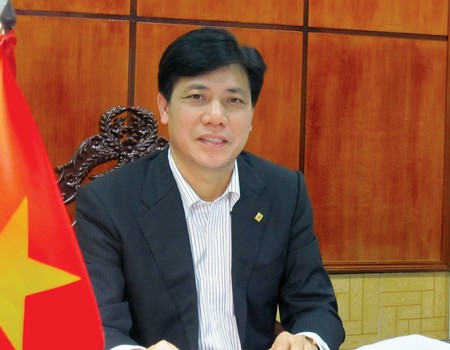Thứ trưởng Nguyễn Ngọc Đông kiêm phụ trách HĐTV Tổng công ty Đường sắt Việt Nam kể từ ngày 16/12. Ảnh: Báo Giao thông