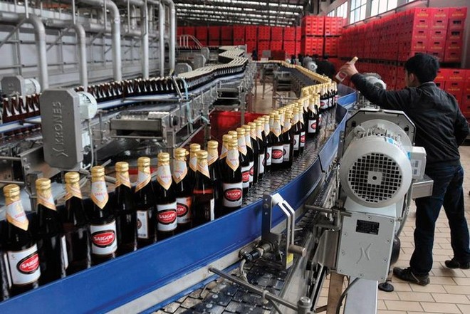 Tổng công ty Bia - Rượu - Nước giải khát Sài Gòn nộp vào NSNN 408 tỷ đồng