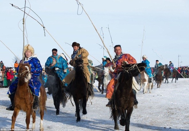 Cuộc đua lạc đà kỳ thú của người Mông Cổ