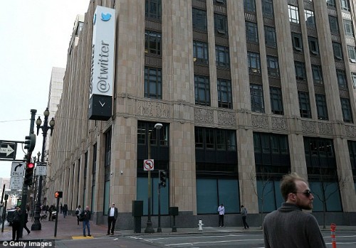 Trụ sở Twitter tại San Francisco. Ảnh: Getty Images.