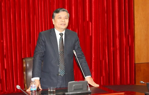 Thứ trưởng Bộ Nội vụ Nguyễn Trọng Thừa. Ảnh Moha.gov.vn