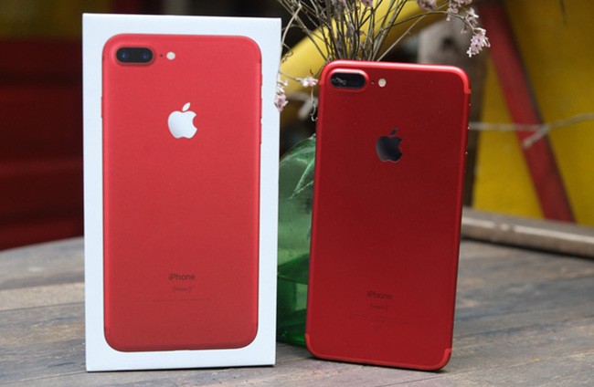 Phiên bản màu đỏ không làm iPhone 7 hút khách hơn