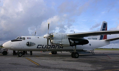 Một máy bay AN-26 của Cuba. Ảnh: Airliners.net