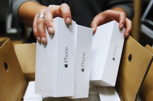 Qualcomm muốn cấm Apple nhập khẩu iPhone vào Mỹ. Ảnh minh họa.