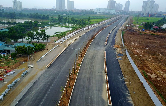 Tuyến đường 1.500 tỷ kết nối 3 quận Hà Nội sắp khánh thành
