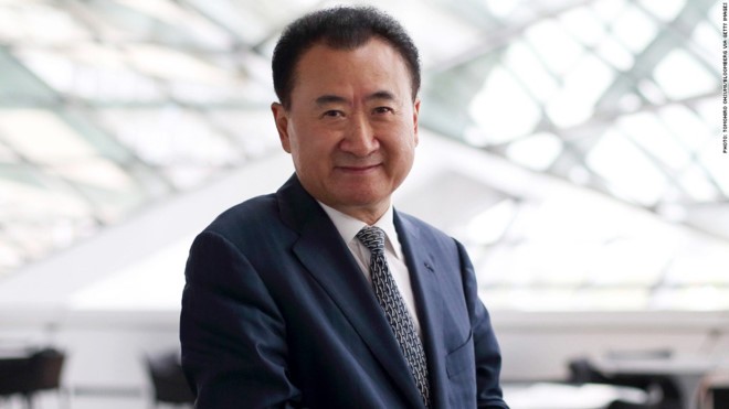 Tập đoàn Dalian Wanda của tỷ phú Vương Kiện Lâm đang bị điều tra về các thương vụ mua lại tài sản nước ngoài giá trị lớn trong thời gian ngắn. Ảnh: Forbes.