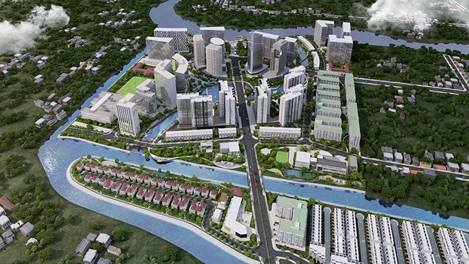 Với quy mô 26ha, khu đô thị Mizuki Park sẽ là một điểm nhấn mới ở Nam Sài Gòn.