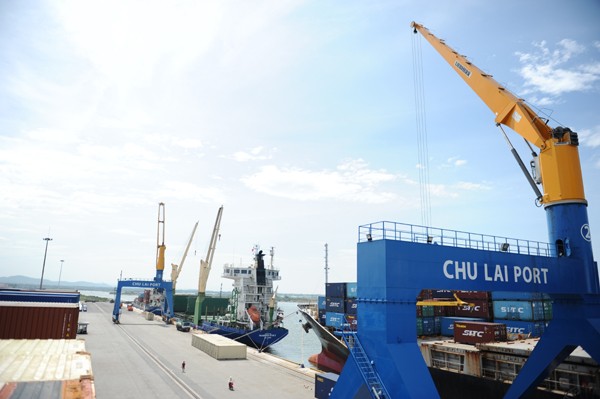 Cầu cảng Chu Lai vừa hoàn thành nâng cấp, mở rộng