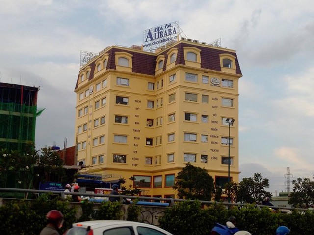 Chi nhánh của Công ty cổ phần Alibaba tại 120-122 Kha Vạn Cân, phường Hiệp Bình Chánh, quận Thủ Đức.