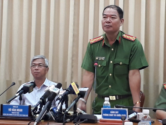 Đại tá Nguyễn Văn Bằng, Phó giám đốc Cảnh sát PCCC TP.HCM.
