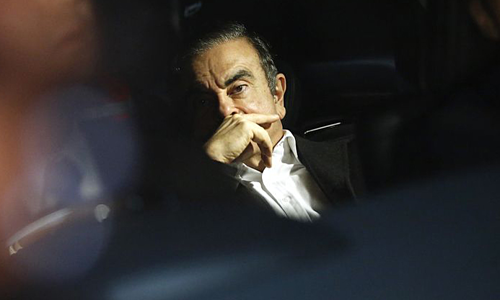 Cựu chủ tịch Nissan - Carlos Ghosn. Ảnh: Bloomberg.