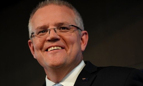 Thủ tướng Australia Scott Morrison. Ảnh: AFP.