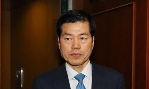 CEO Kim Tae-han của công ty Samsung BioLogics. Ảnh: Yonhap.