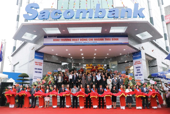 Sacombank khai trương chi nhánh Thái Bình