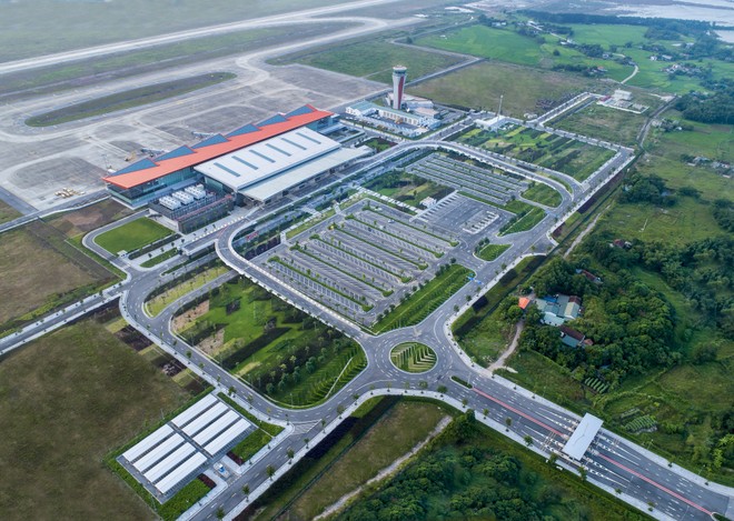 Sân bay quốc tế Vân Đồn – công trình hạ tầng giao thông điển hình do tư nhân xây dựng.