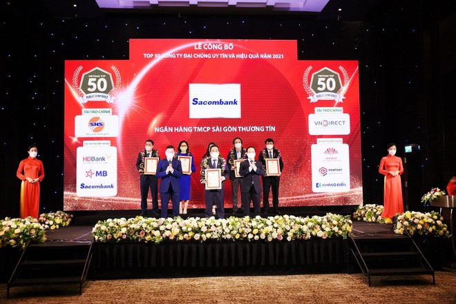 Sacombank liên tiếp nhận được các giải thưởng uy tín trong nước