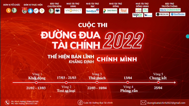 Khởi động cuộc thi “Đường đua tài chính 2022" dành cho sinh viên
