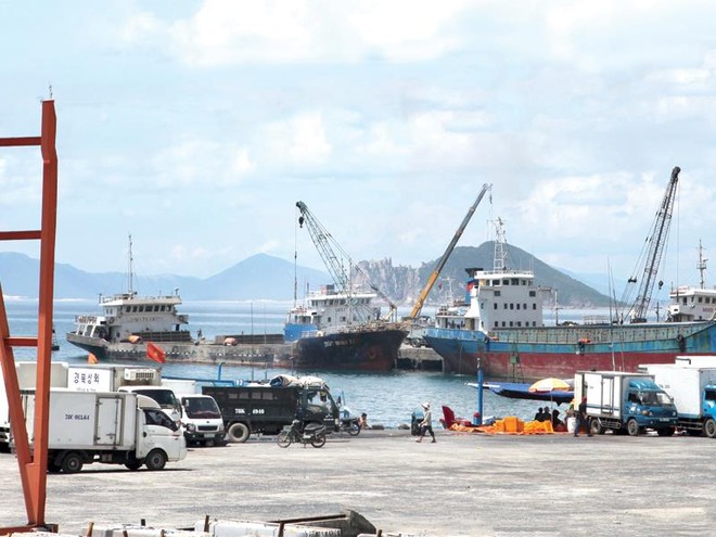 Cảng Vũng Rô, thuộc Khu kinh tế Nam Phú Yên