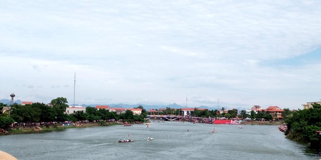 Sông Kiến Giang, huyện Lệ Thủy, tỉnh Quảng Bình.