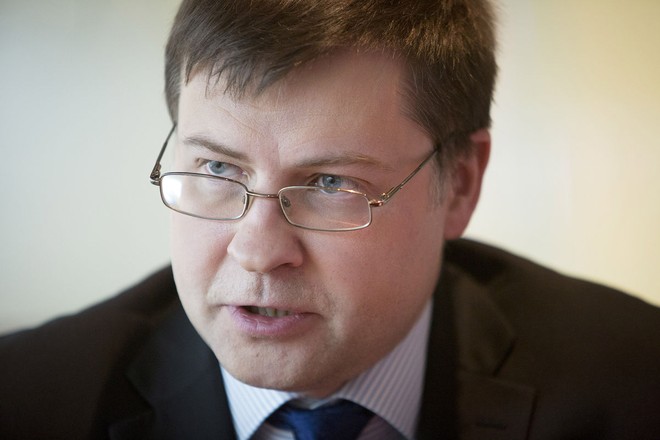 Phó chủ tịch Uỷ ban châu Âu Valdis Dombrovskis 