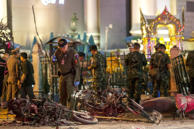 Giới chức Thái Lan đang tích cực truy tìm thủ phạm gây ra các vụ nổ