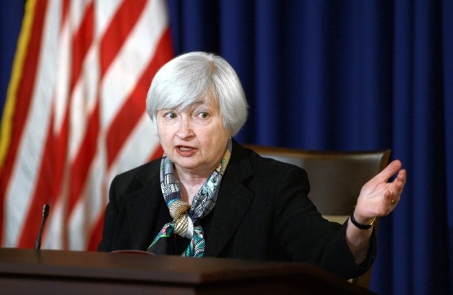 Chủ tịch Fed Janet Yellen